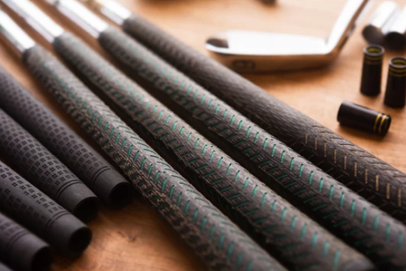 Picture of clubs with grips